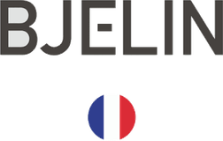 Logo Bjelin, parquets en bois densifié distribués par Parquet & Matières Création