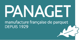 Logo Panaget, fabricant français de parquets contrecollés distribué par PMC à Quimper